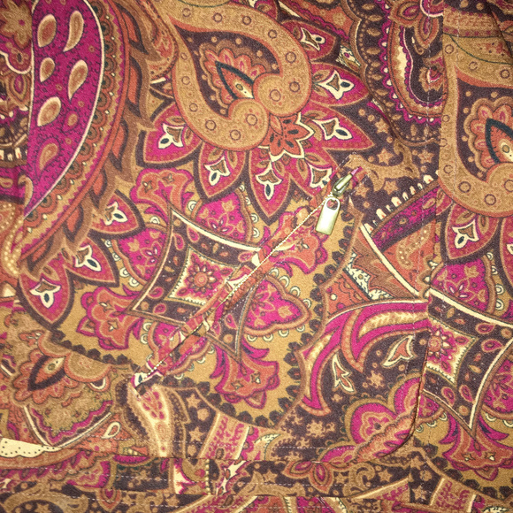 EUC Beautiful Notations zippered jacket - Picture 7 of 8